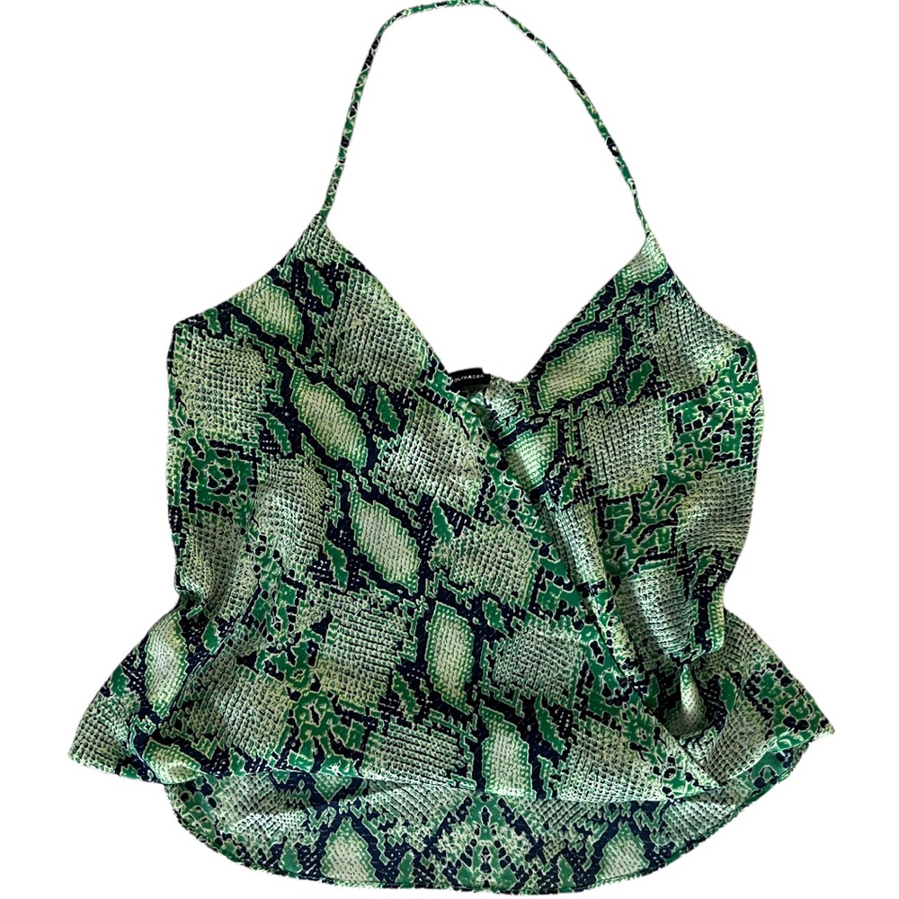 NWOT Olivaceous Halter Top - Picture 1 of 8
